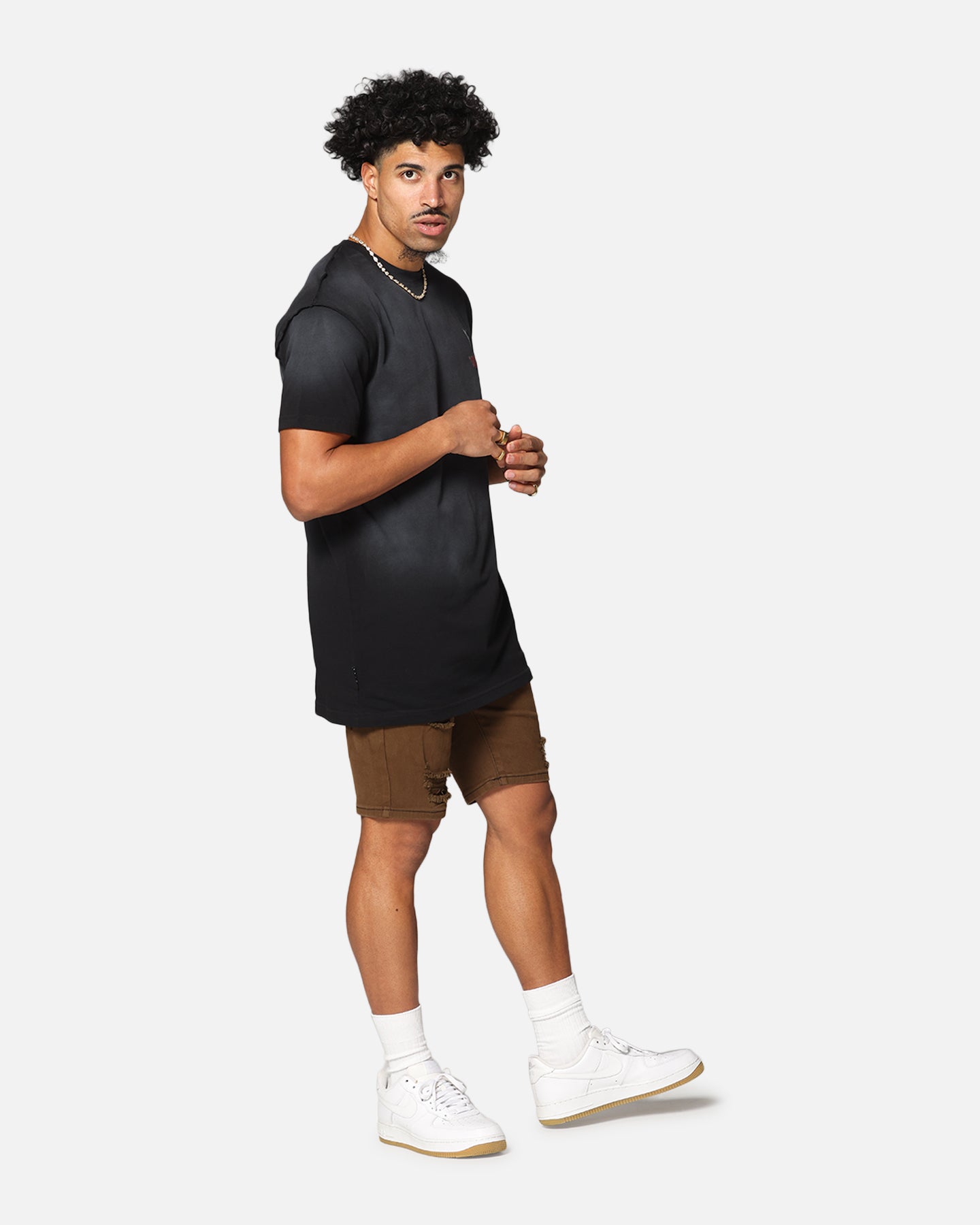 Saint Morta Amorfati Lafayette T-Shirt Sunfade Black、mySite、zt4zffjzw