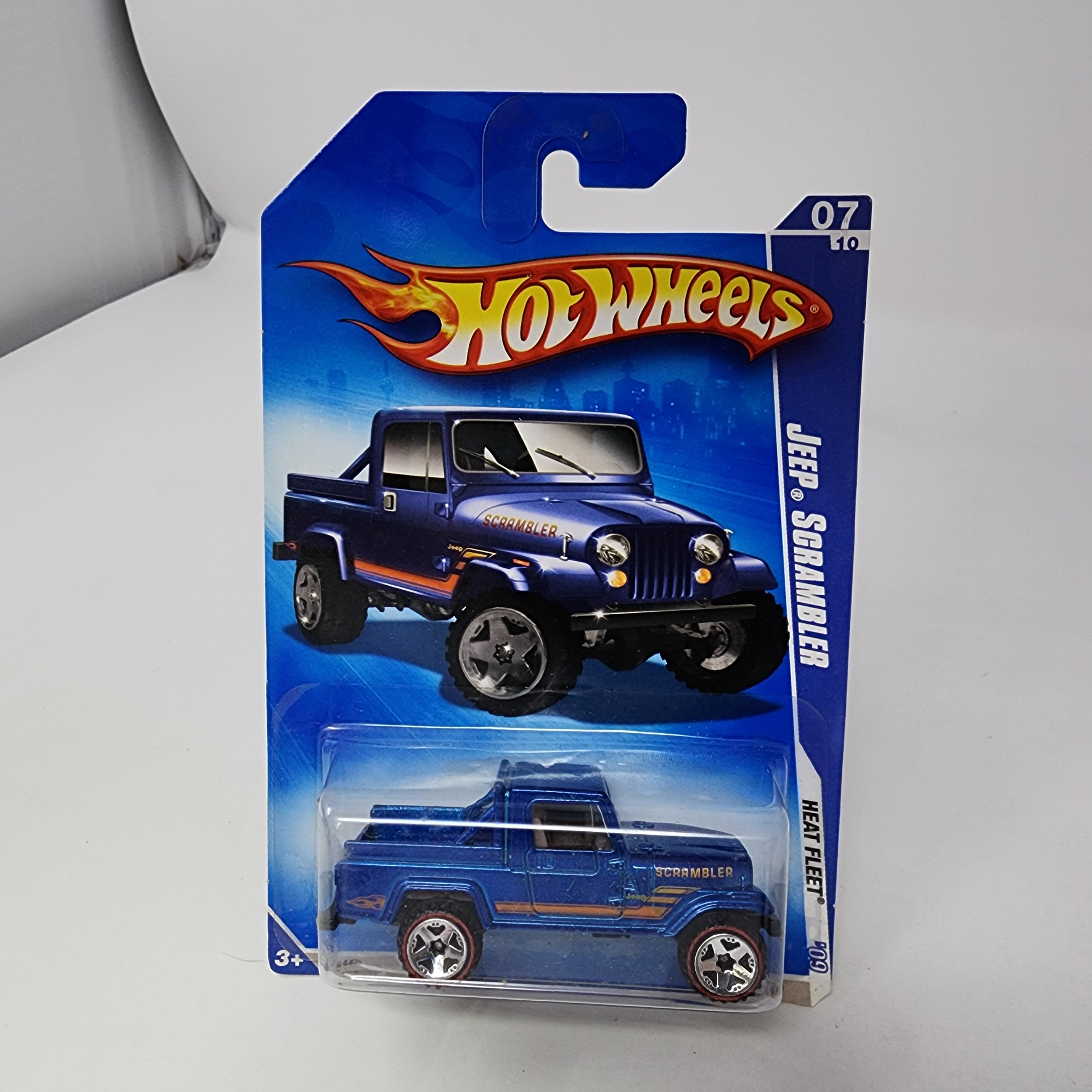 Jeep Scrambler * Blue w/ Redline Tires * Hot Wheels 2009、mySite、hgirdovlk
