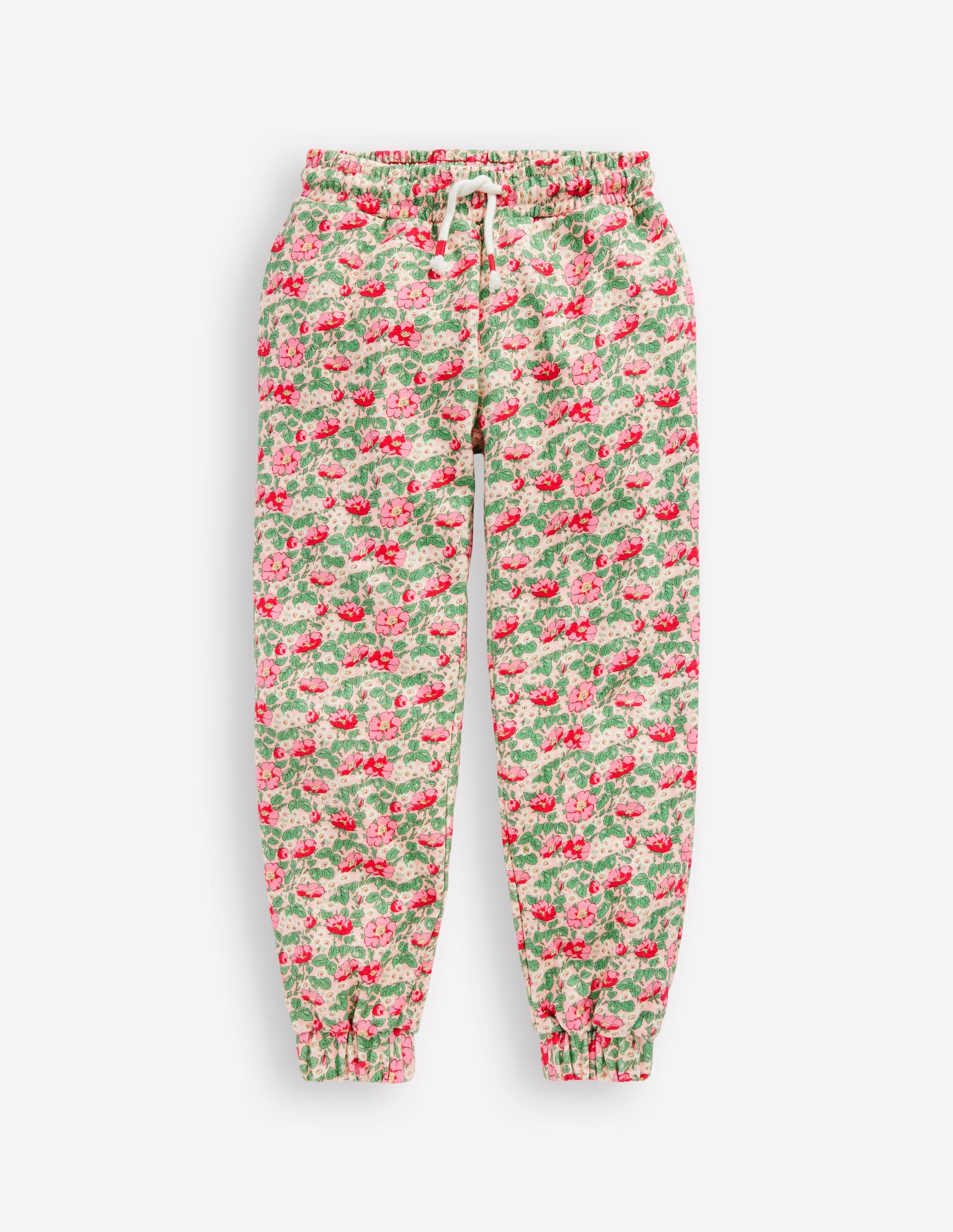  Printed Joggers-Chalk Pink Wild Rose、mySite、ashleygrahame