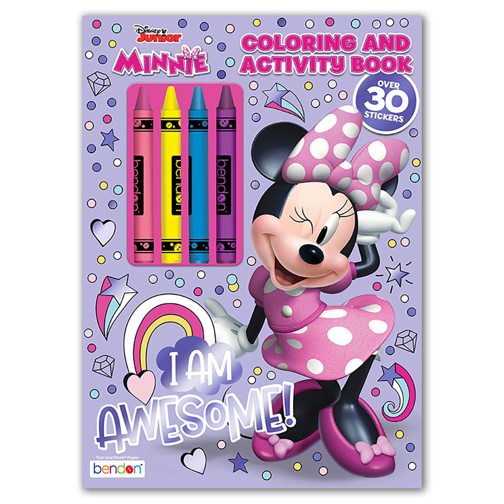  Minnie Mouse Coloring & Activity Book with Stickers、mySite、ghnorth