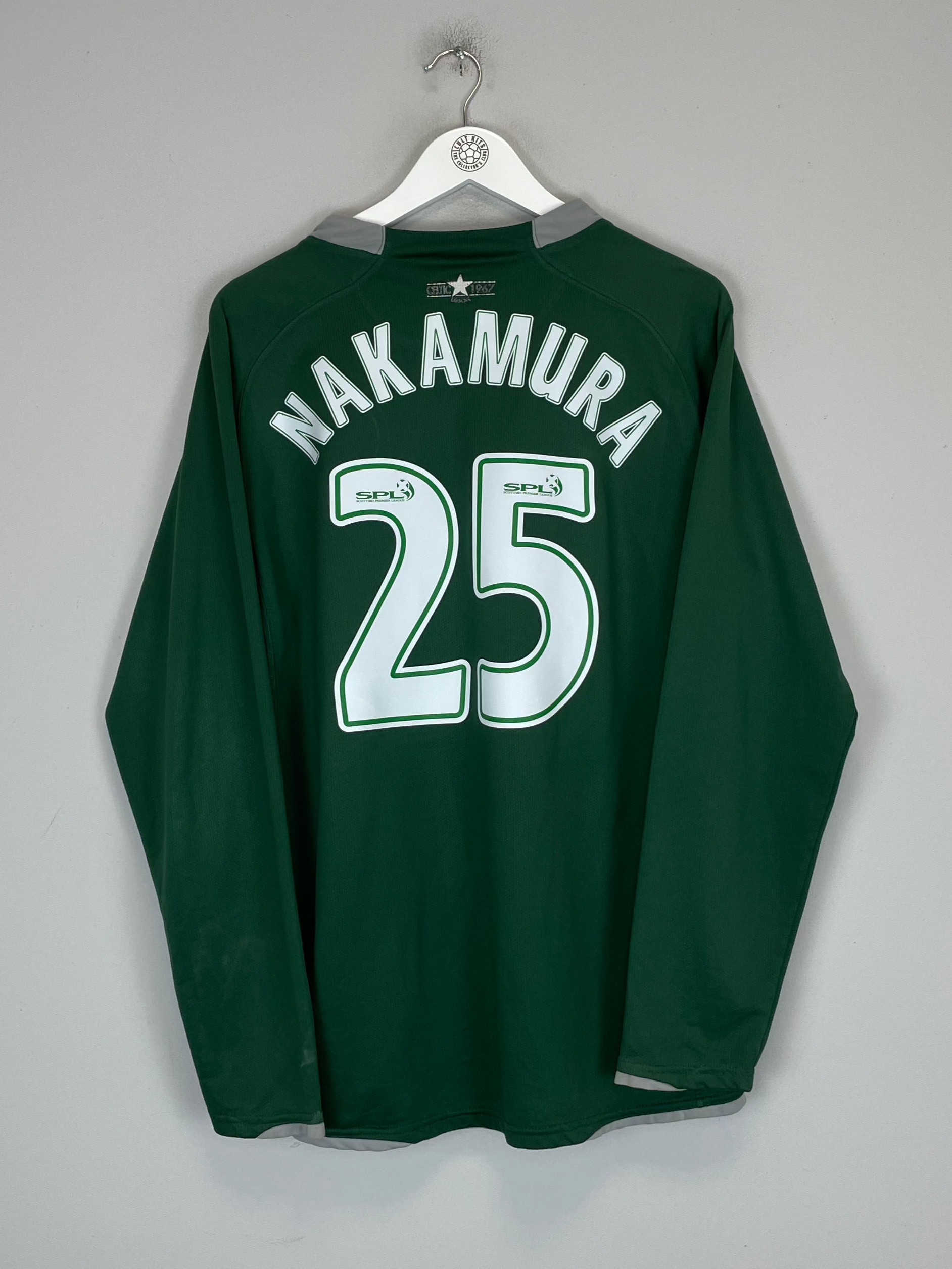 2007/08 CELTIC NAKAMURA #25 L/S AWAY SHIRT (L) NIKE、mySite、sh2007/08 CELTIC NAKAMURA #25 L/S AWAY SHIRT (L) NIKE、mySite、glenpowelloop_name