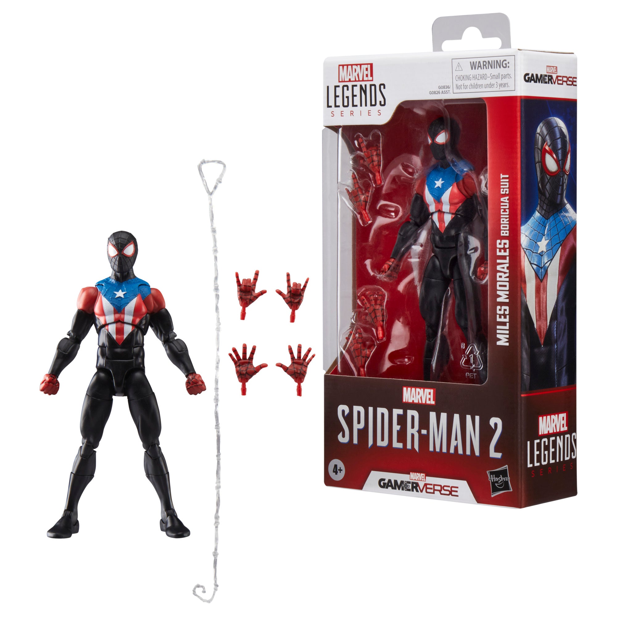 Marvel Legends Series Gamerverse Boricua Suit Miles Morales (Spider-Man 2 Video Game)、mySite、hgirdovlk