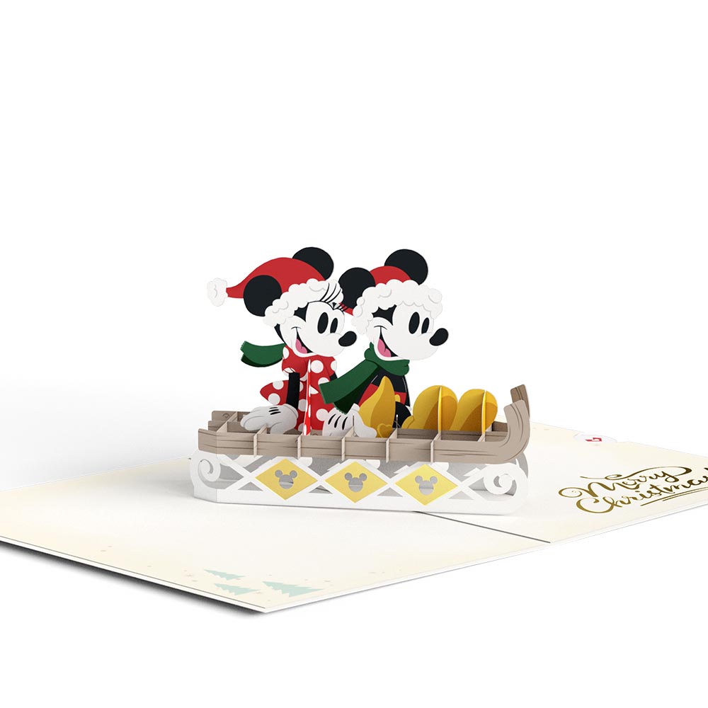 Disney's Mickey Mouse Oh Joy Christmas Pop-Up Card、mySite、solidvoid