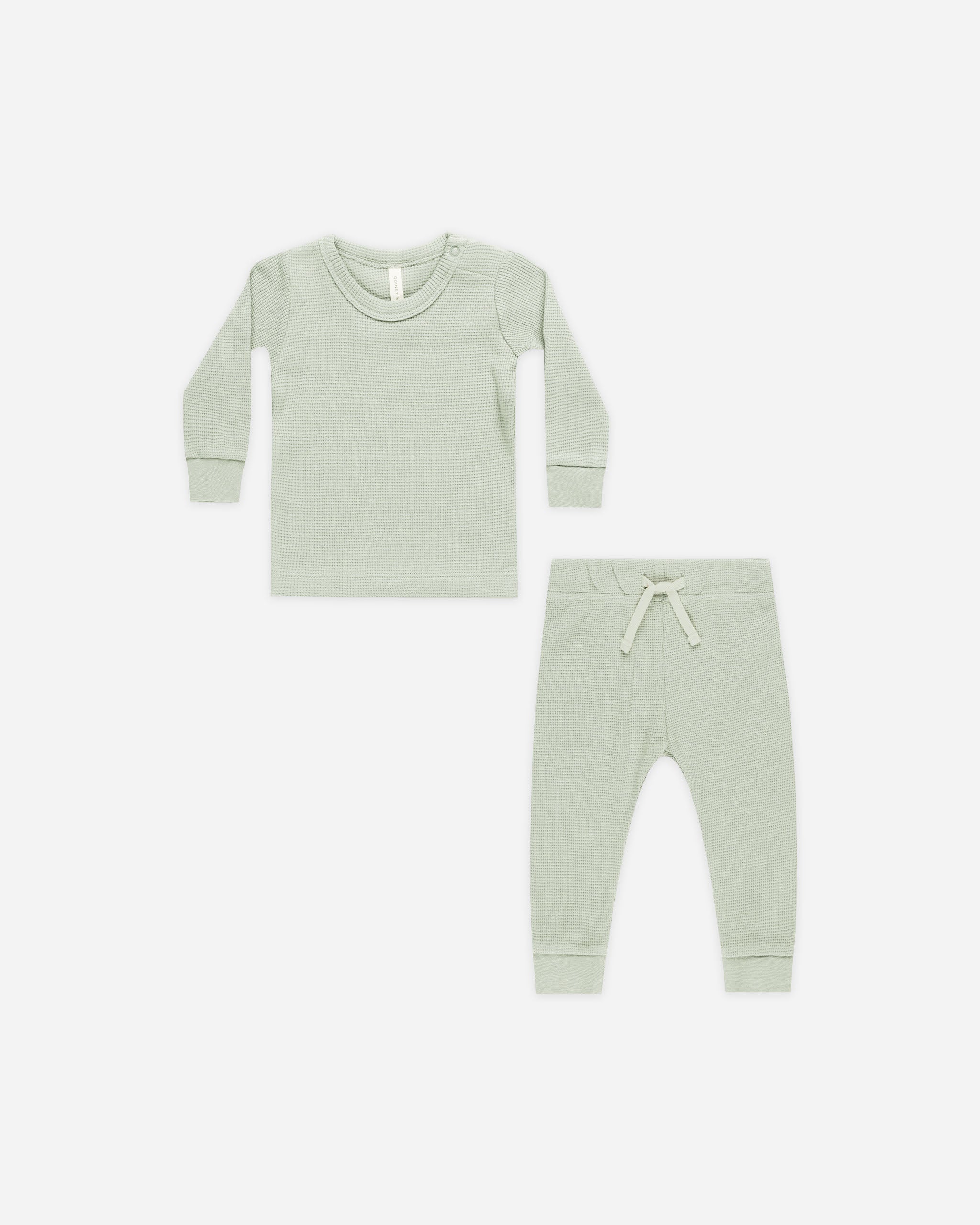  Waffle Top + Pant Set || Mint、mySite、layawaytickets