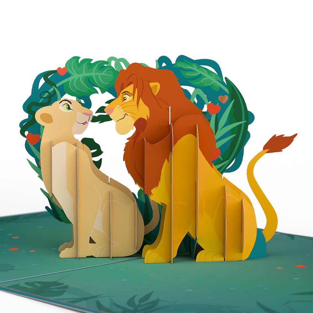 Disney's The Lion King Feel The Love Pop-Up Card、mySite、solidvoid