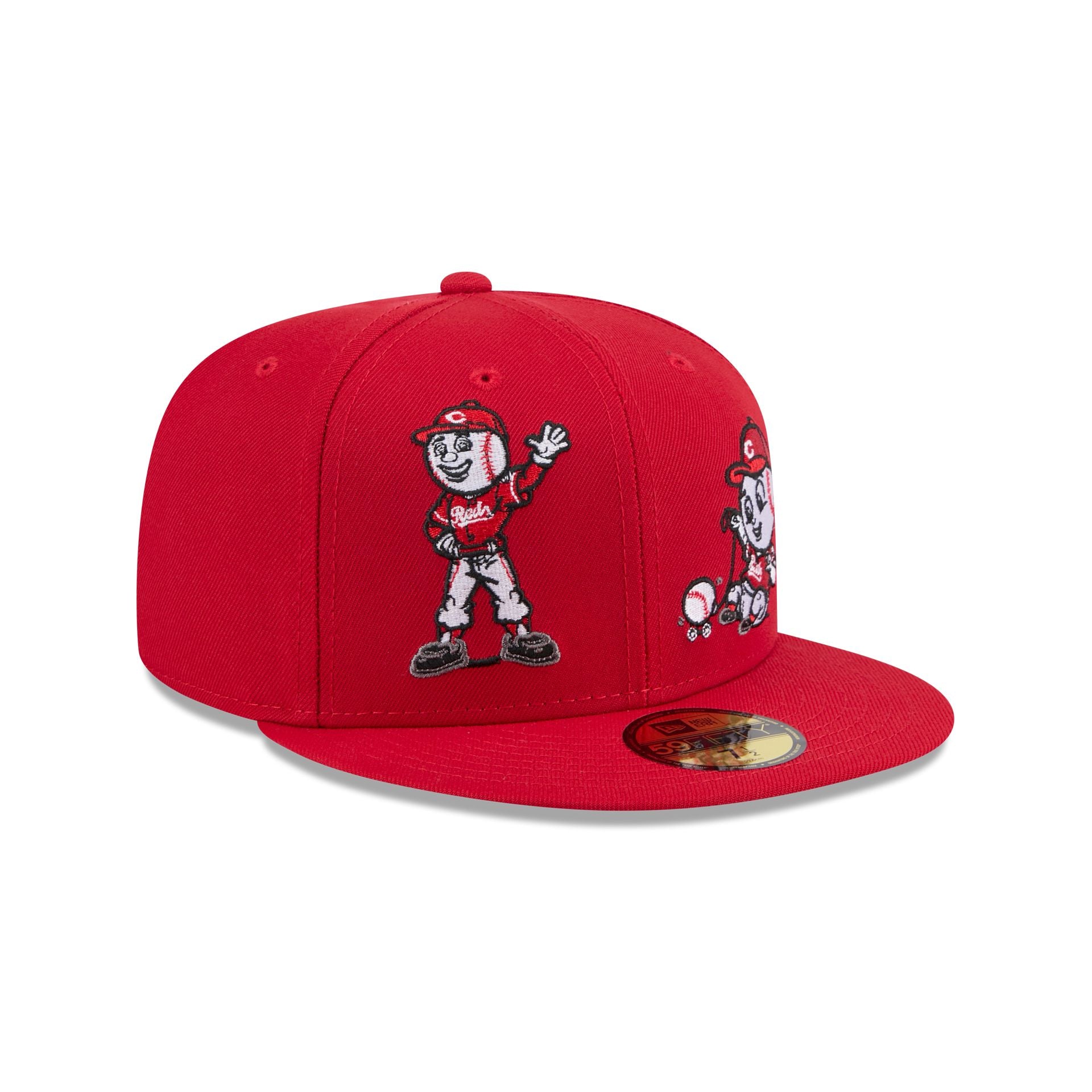 Cincinnati Reds Generation Mascots 59FIFTY Fitted Hat、mySite、vikingsvslions