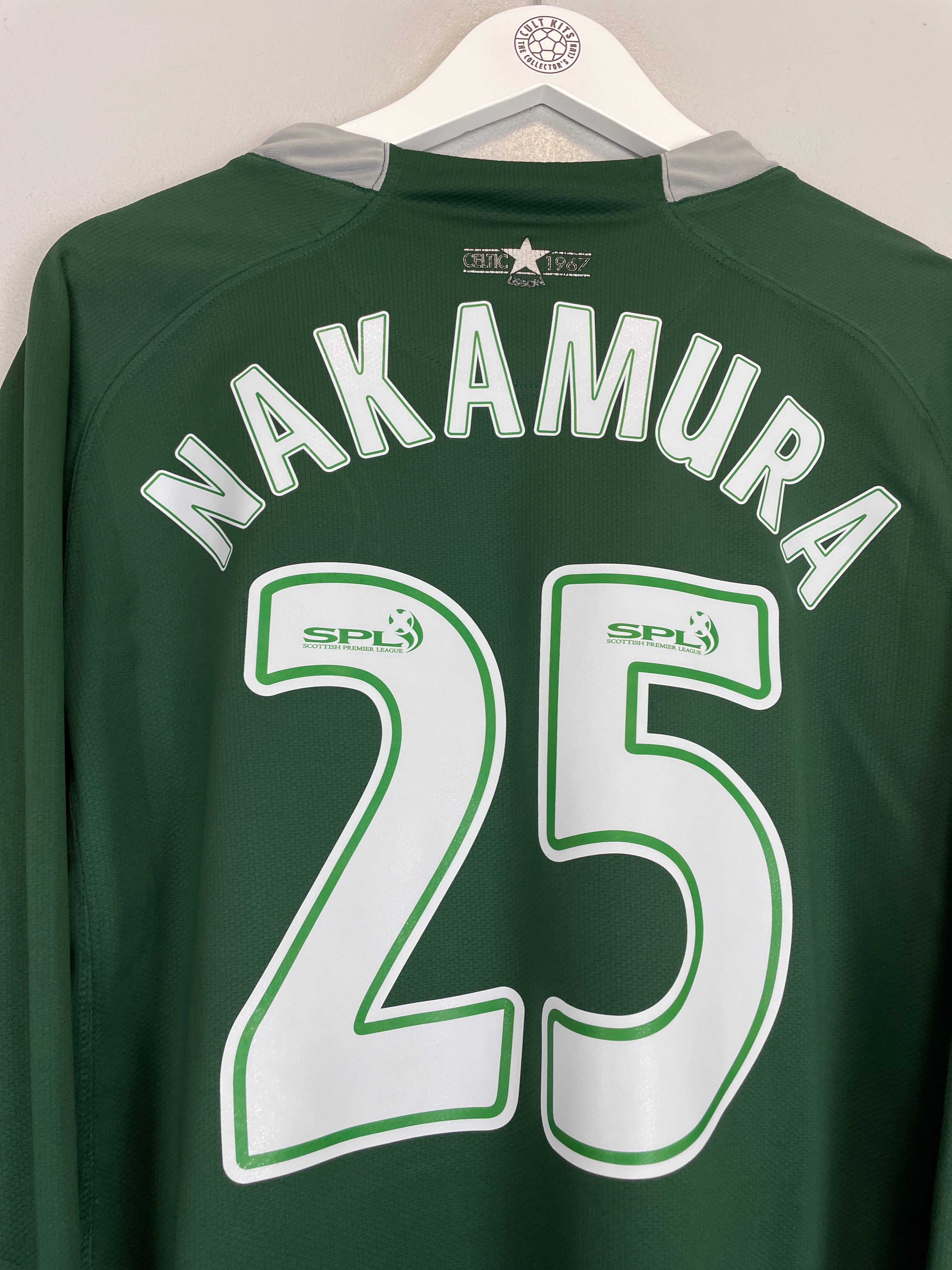 2007/08 CELTIC NAKAMURA #25 L/S AWAY SHIRT (L) NIKE、mySite、sh2007/08 CELTIC NAKAMURA #25 L/S AWAY SHIRT (L) NIKE、mySite、glenpowelloop_name