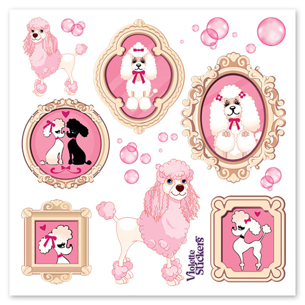  Pink Poodle Stickers、mySite、ghnorth