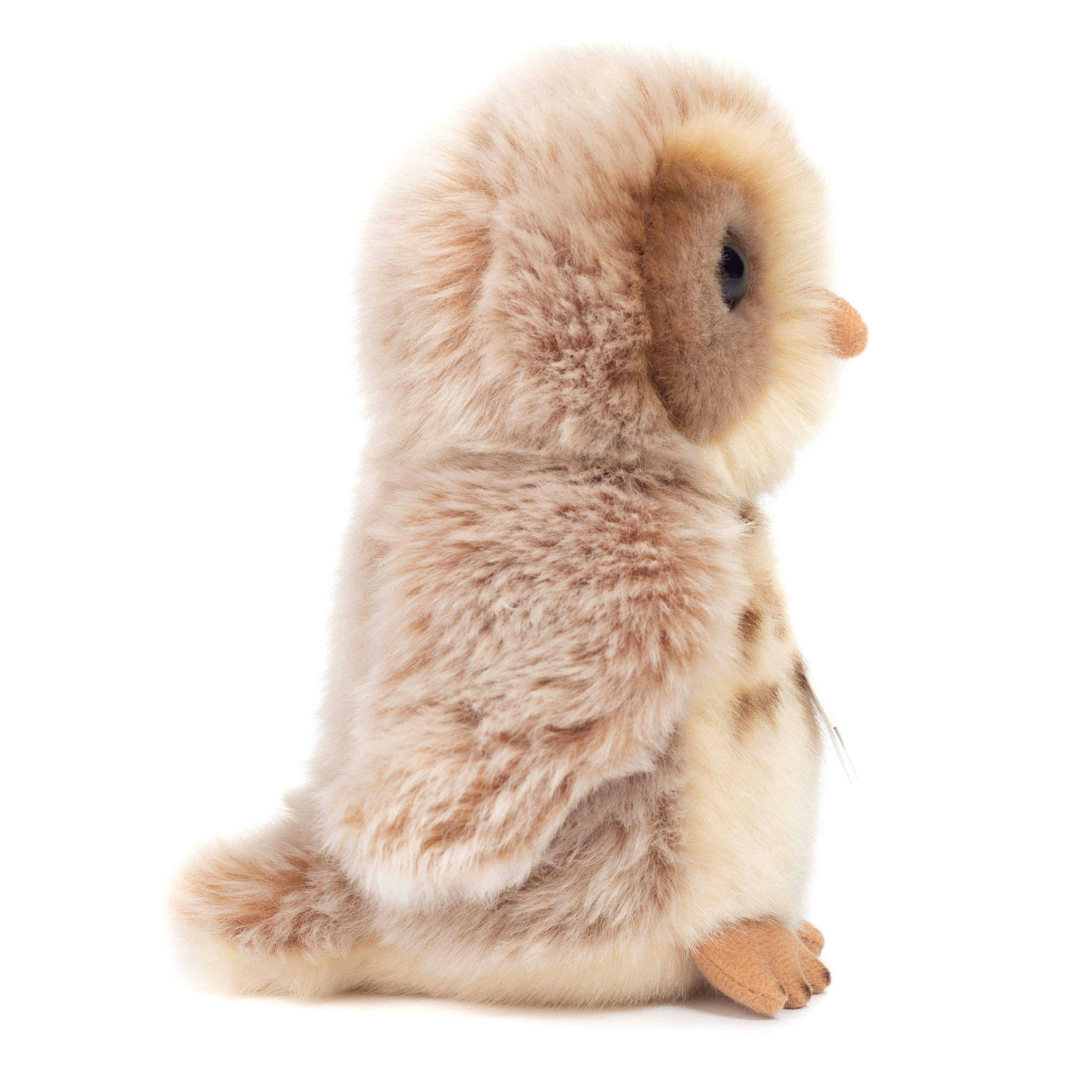 Plush Light Brown Barn Owl 16 cm or 20cm - plush toy by Teddy Hermann Nature Collection、mySite、g9winljtr