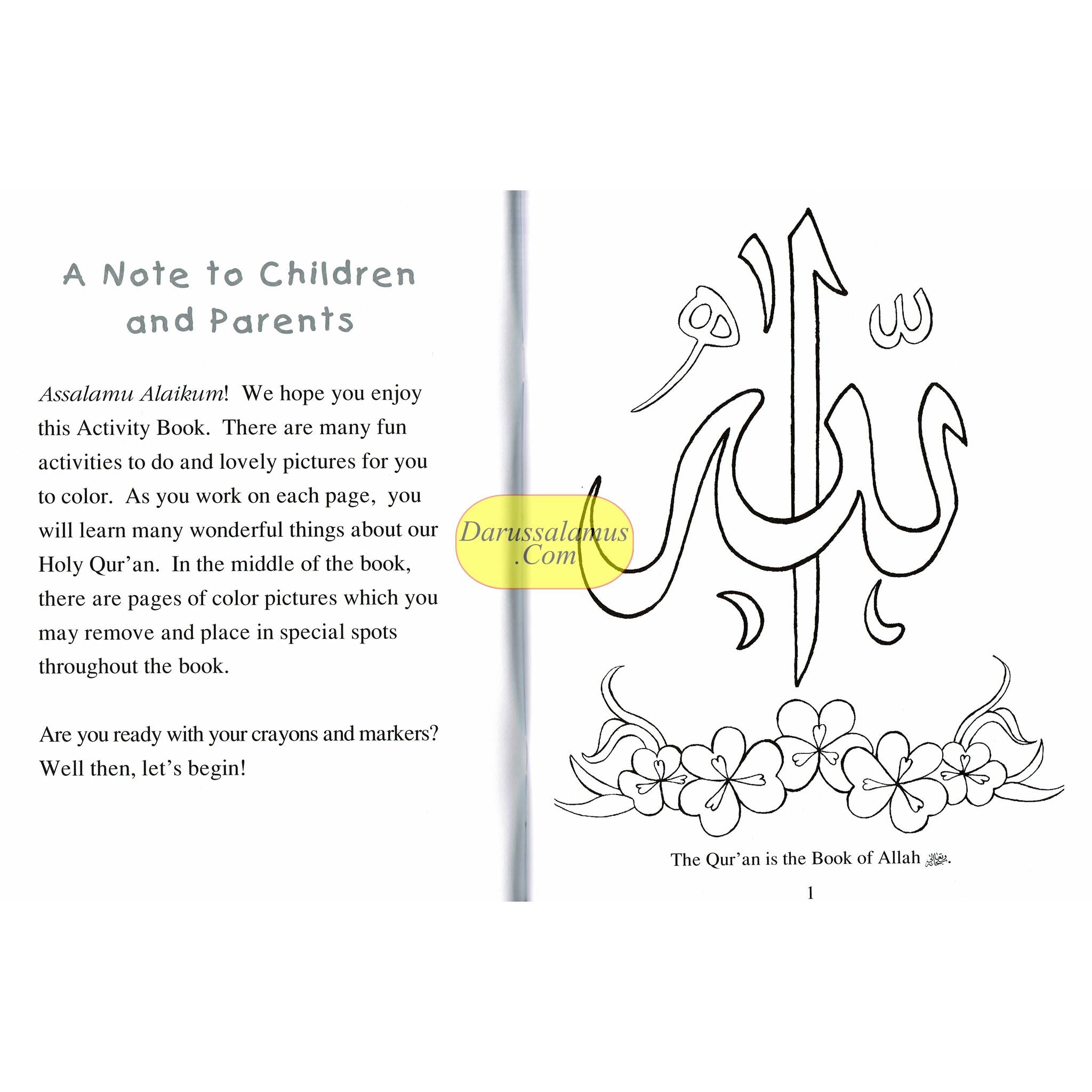 Let's Learn from the Holy Qur'an Coloring Book By Tasneema Ghazi、mySite、topwebapps