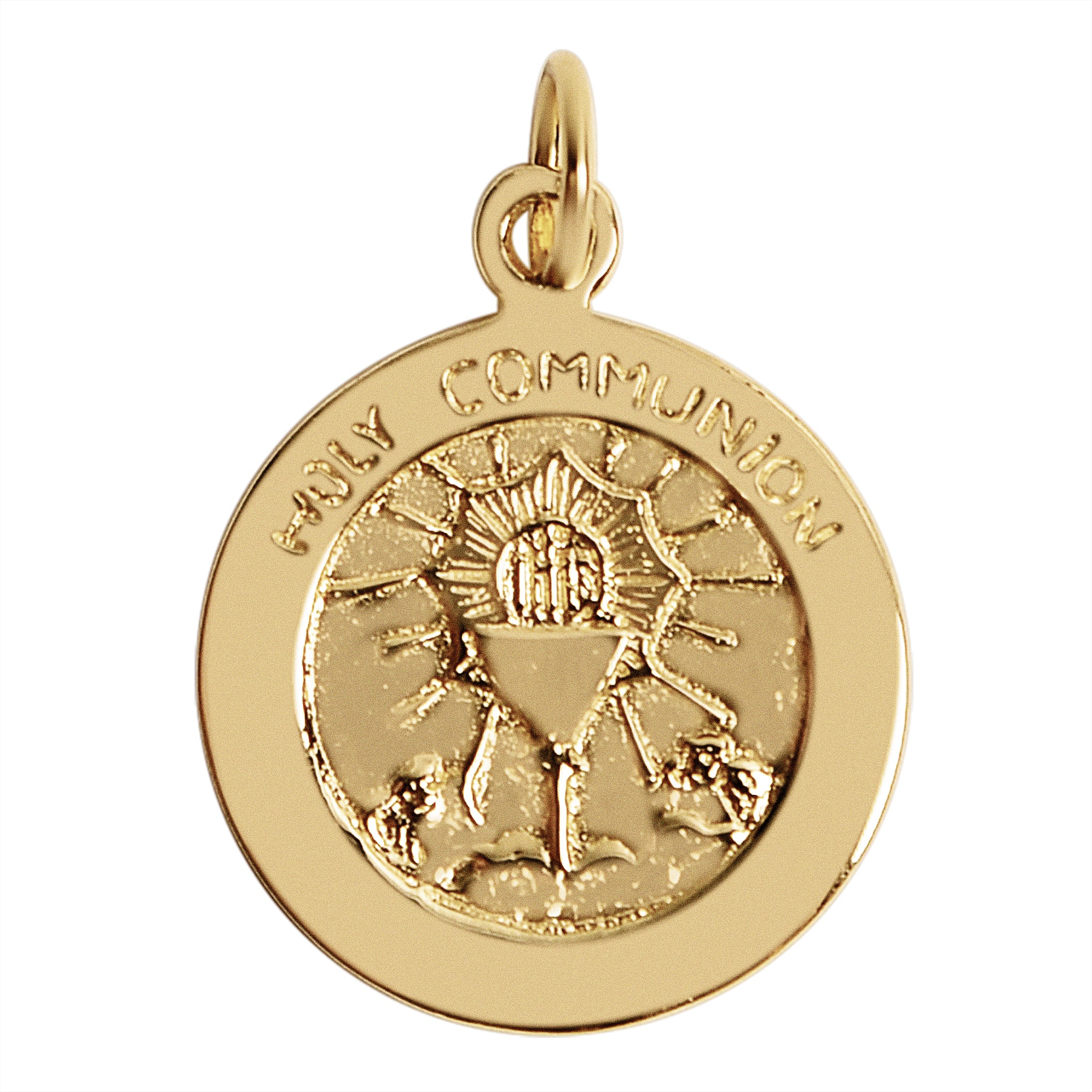 Sterling Silver 18K Gold PVD Coated Holy Communion Pendant / SSP0182、mySite、dreamappss
