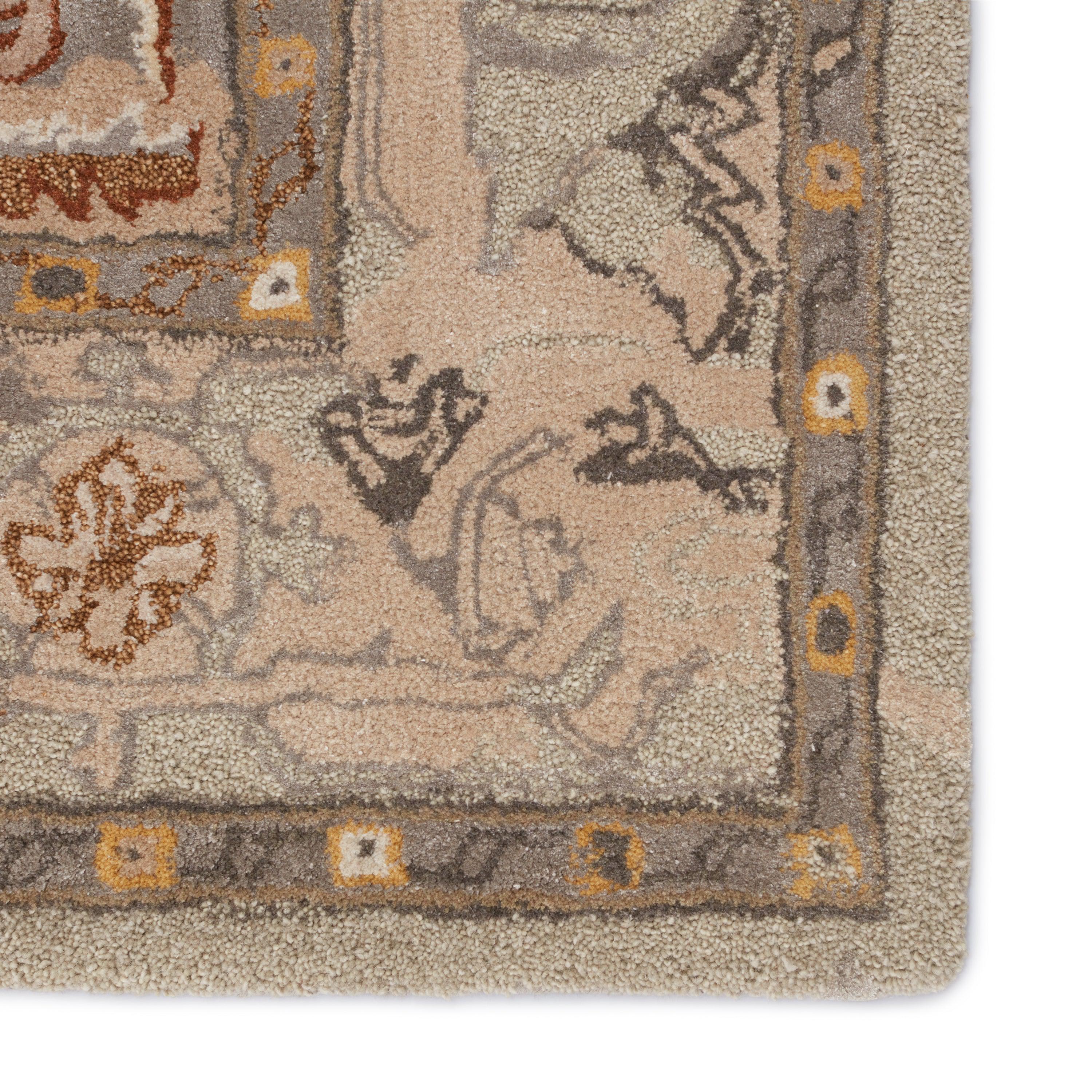 Raisa Handmade Medallion Taupe Gold Area Rug、mySite、gigharbornorthrealestate