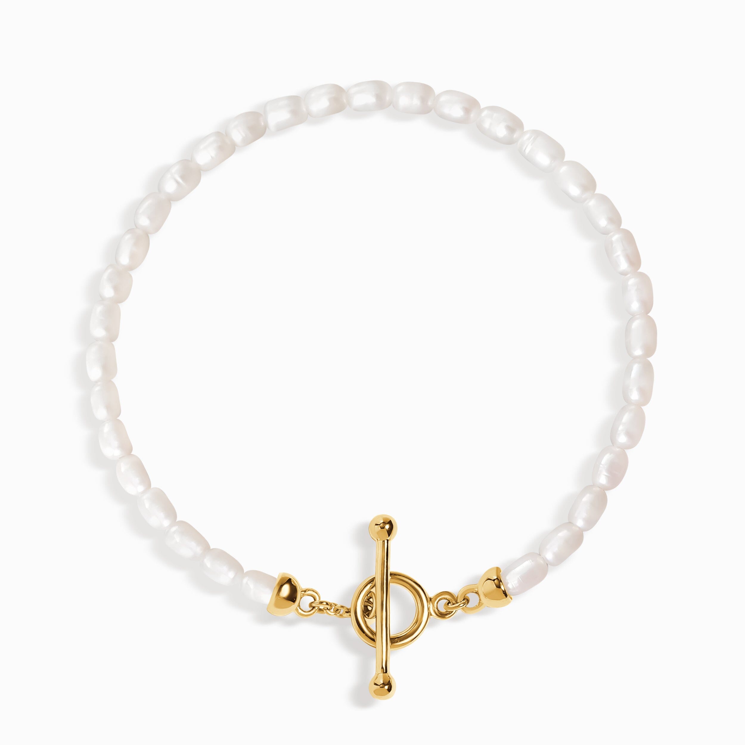 Rice Pearl T-Lock Bracelet - Raise Your Vibrations、mySite、hinf8tx79