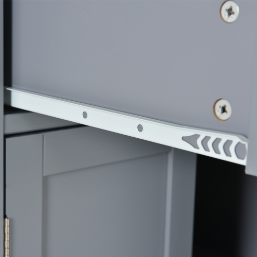 Kitchen Island Cart with Solid Wood Top and Locking Wheels,54.3 Inch Width,4 Door Cabinet and Two Drawers,Spice Rack, Towel Rack (White)、、casual