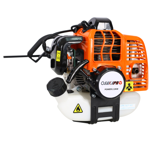 52cc Weed Eater/Wacker Gas Powered, 2 in 1 String Trimme,with 10'' Brush Cutter,Rubber Handle & Shoulder Strap Included、、eastwooduniform