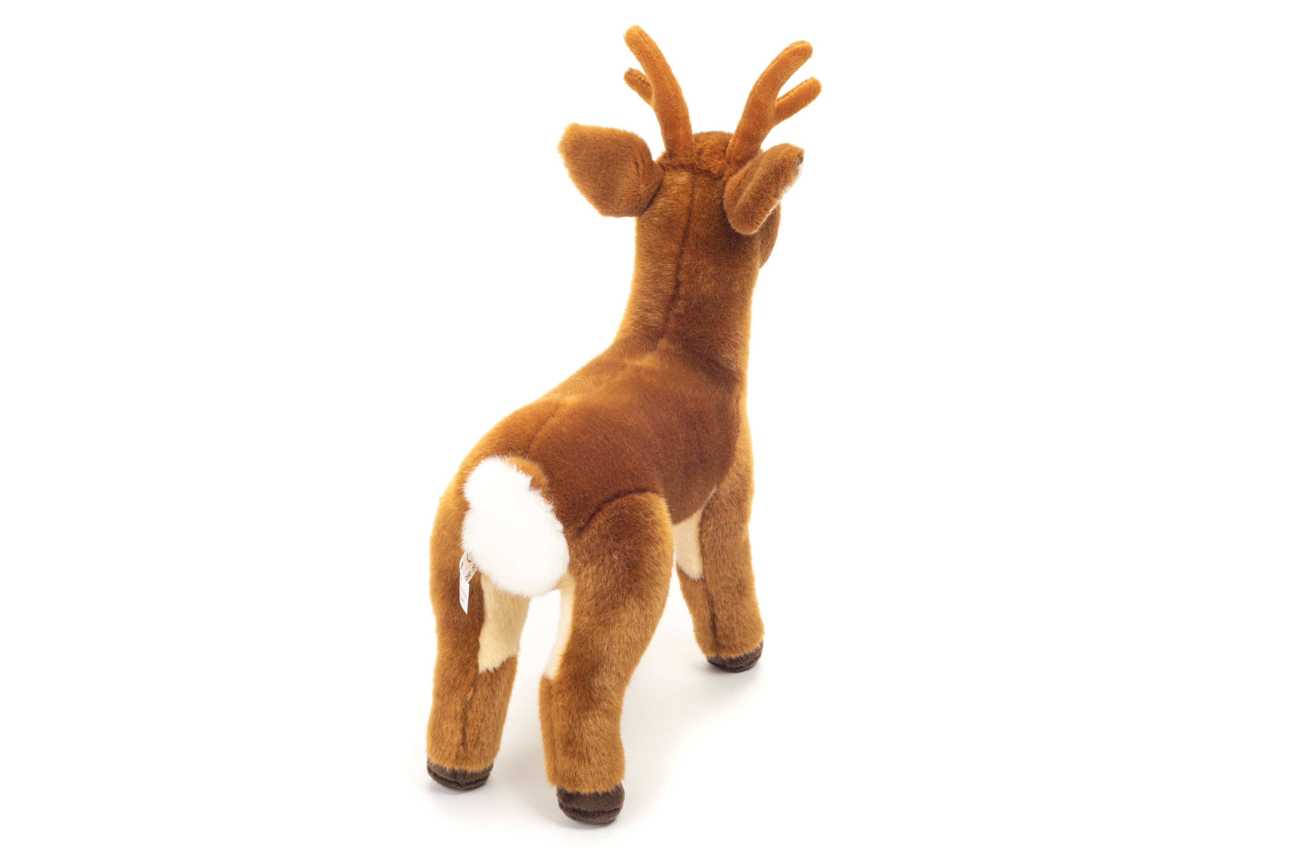 Plush Buck Deer Stuffed Animal Large, Realistic 30 cm - plush soft toy、mySite、g9winljtr