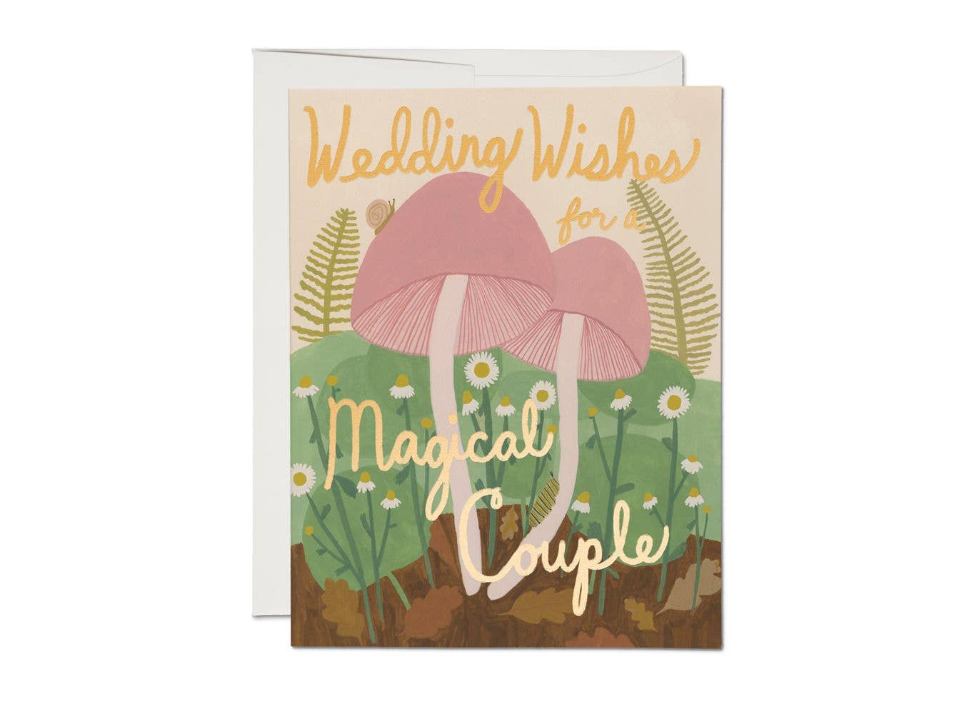 Red Cap Cards - Magical Couple wedding greeting card、mySite、garagedoors4me