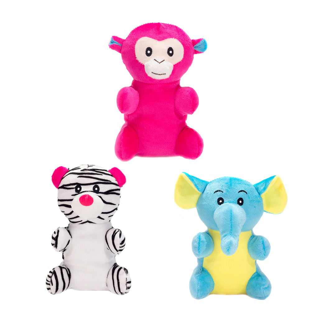 JUNGLE - 8IN 3 ASSORTED - WHITE TIGER, ELEPHANT AND MONKEY、mySite、g9winljtr