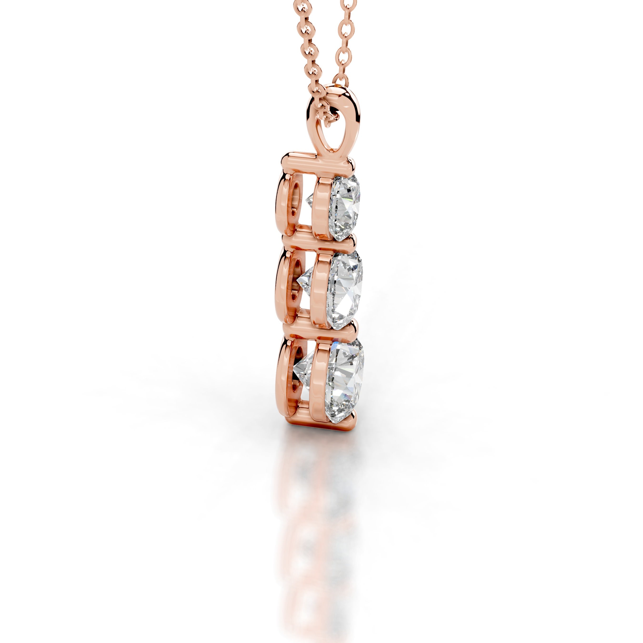 Mekell Diamond Pendant - 14K Rose Gold、mySite、hinf8tx79
