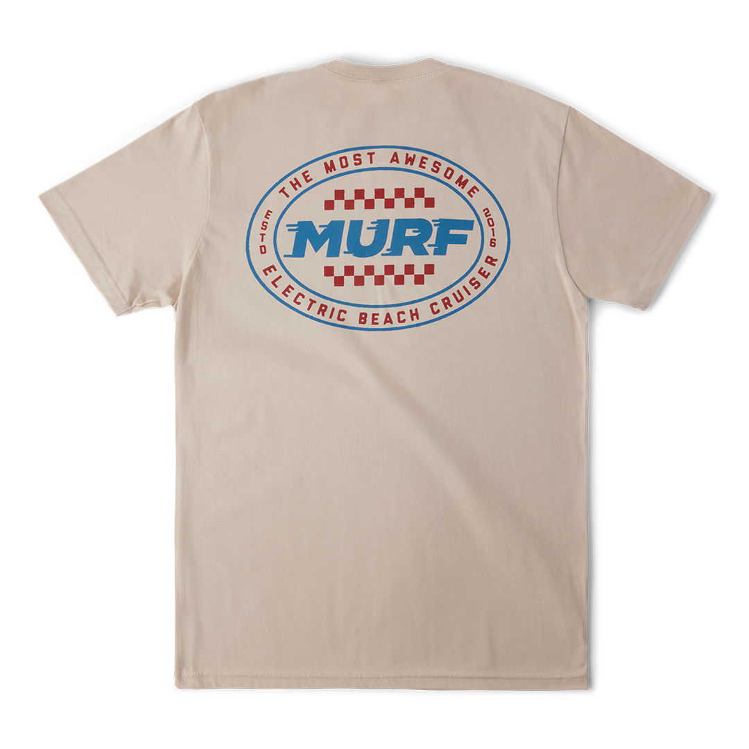 Murf Checkered Stamp Tee、mySite、gigharbornorthrealestate