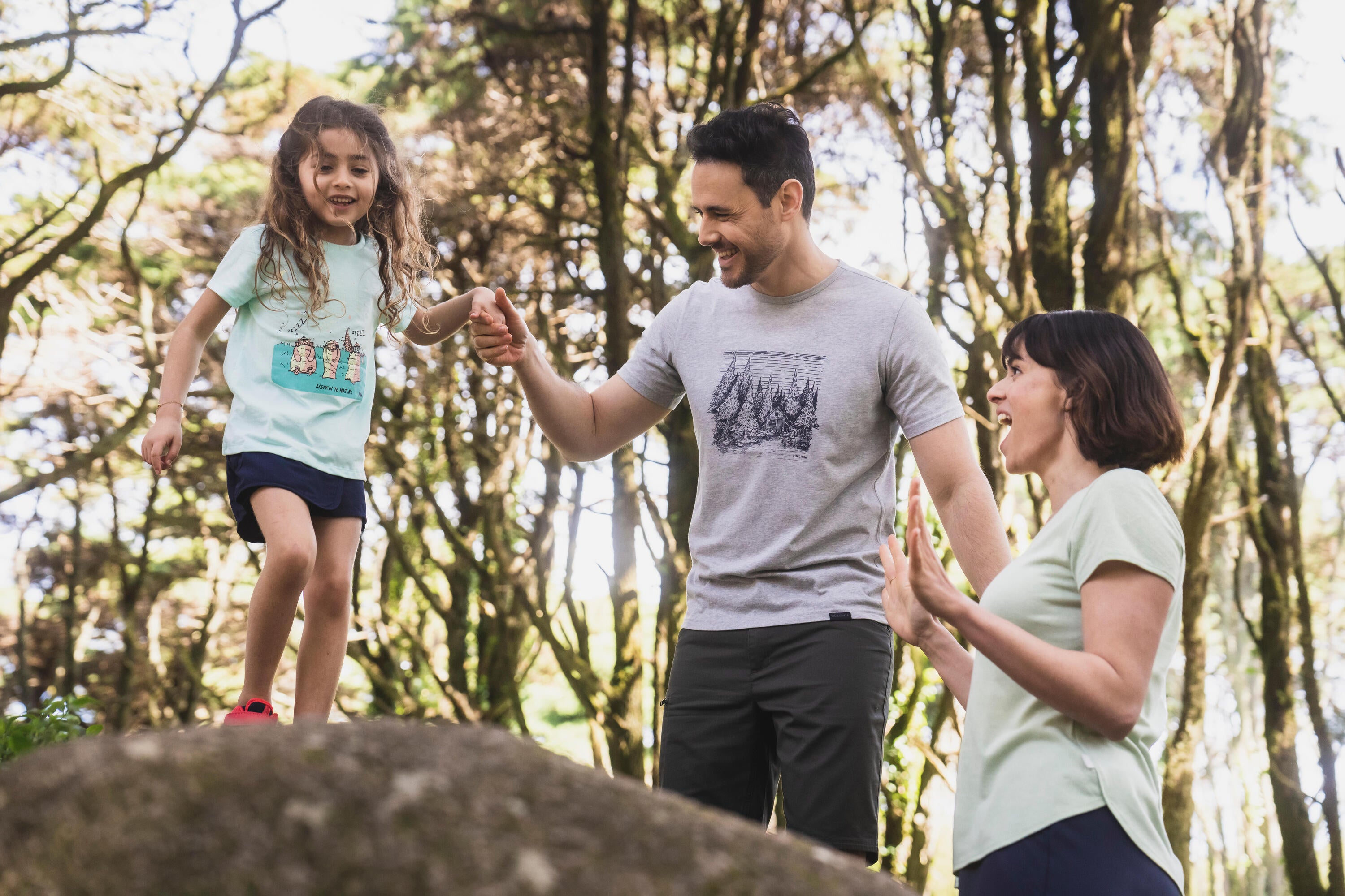 Quechua Men's NH100 Hiking T-Shirt