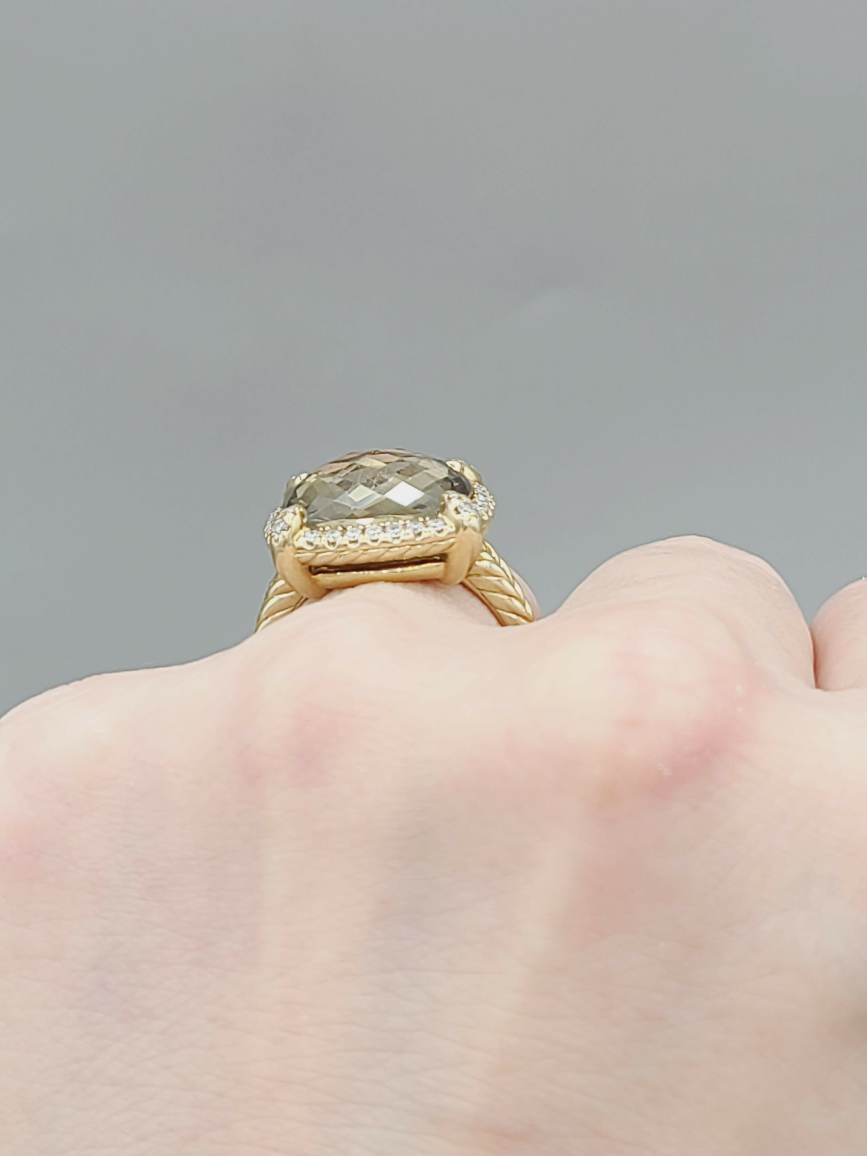 David Yurman Chatelaine Ring 鈥?Citrine, Diamonds & Gold、mySite、hinf8tx79