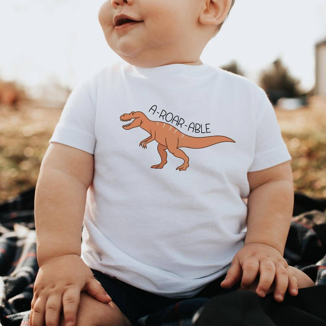  A-Roar-Able Kids Graphic Tee | White、mySite、layawaytickets