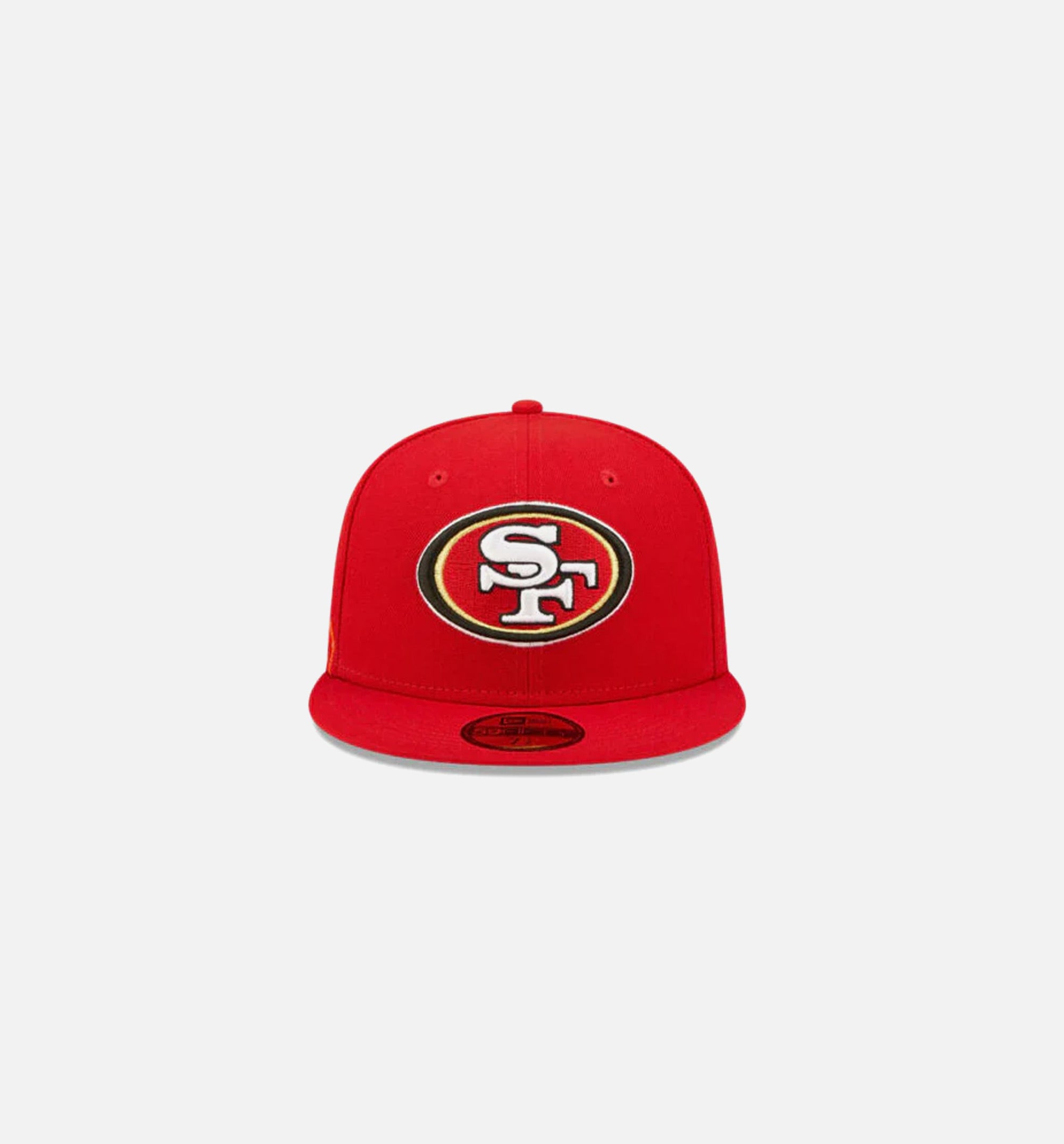 San Francisco 49ers Cloud Icon 59Fifty Mens Fitted Hat - Red、mySite、dreamappss