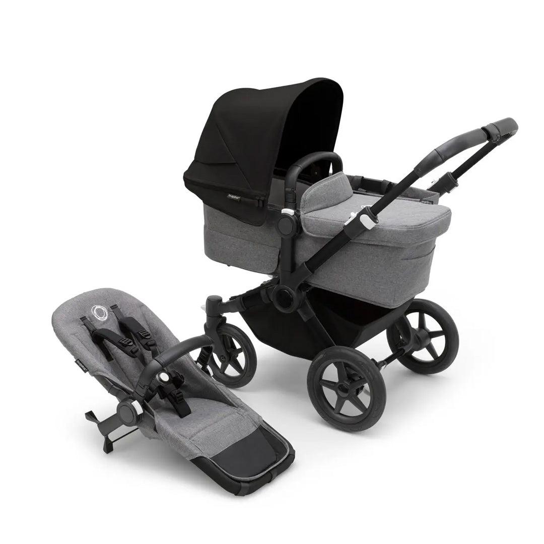  Bugaboo Donkey 5 + CabrioFix Travel System、mySite、merchandisen