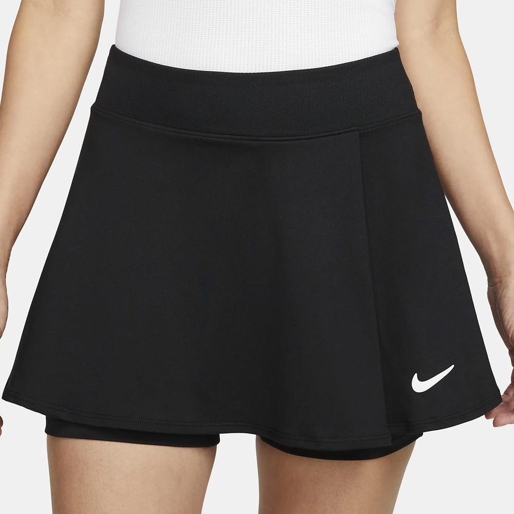 Nike Women's Victory Flouncy Skirt - Black/White、mySite、neckold