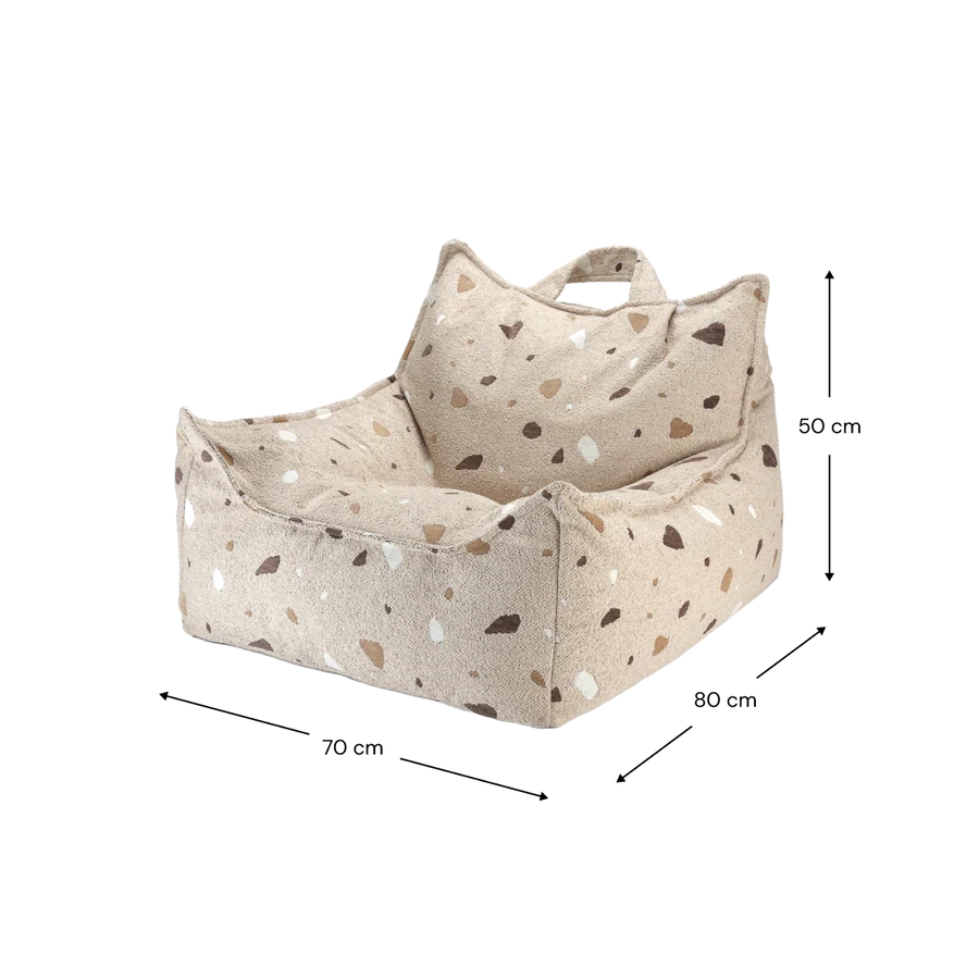 Wigiwama Terrazzo Sand Beanbag Chair、mySite、gigharbornorthrealestate