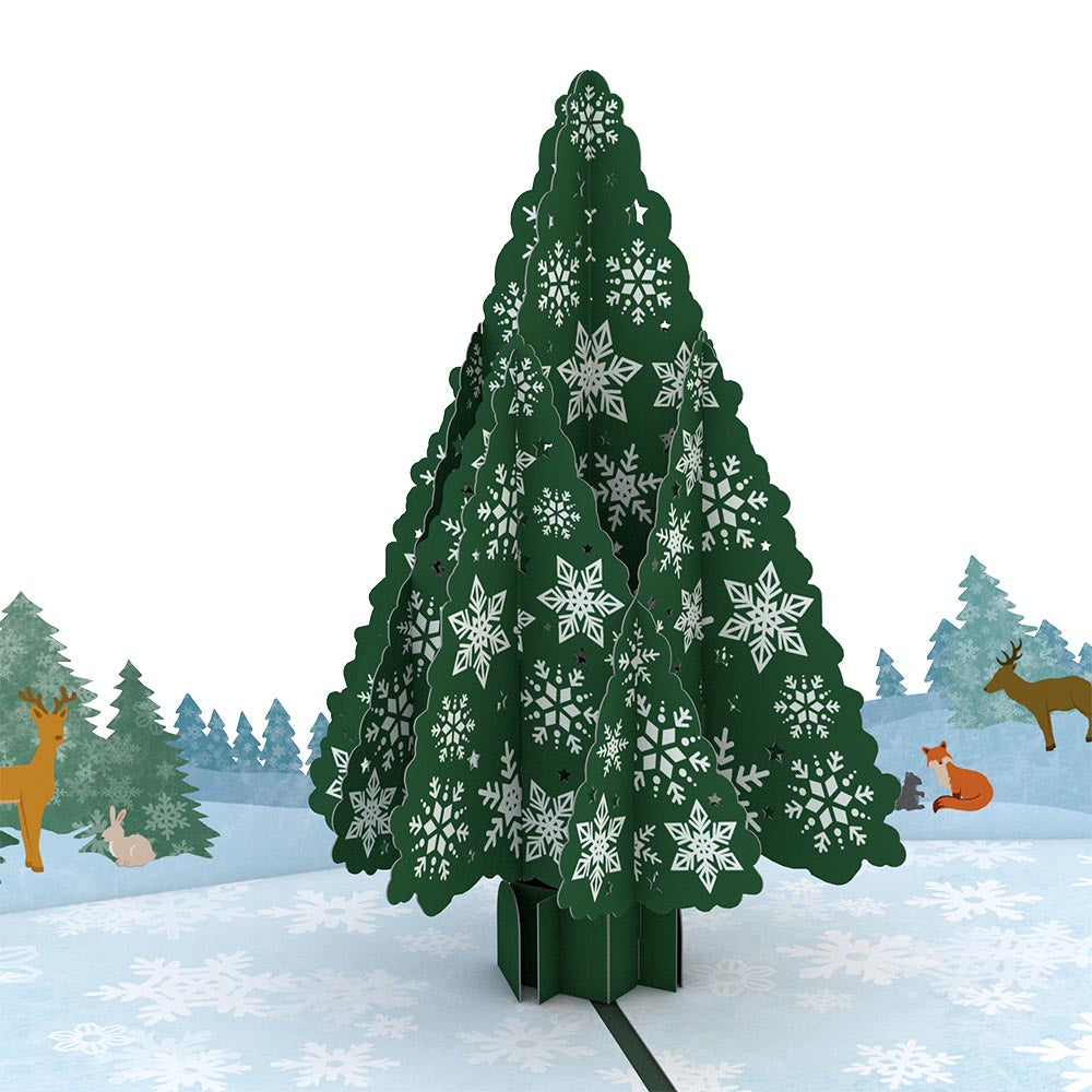 Arbor Day Foundation Holiday Tree Pop-Up Card、mySite、solidvoid