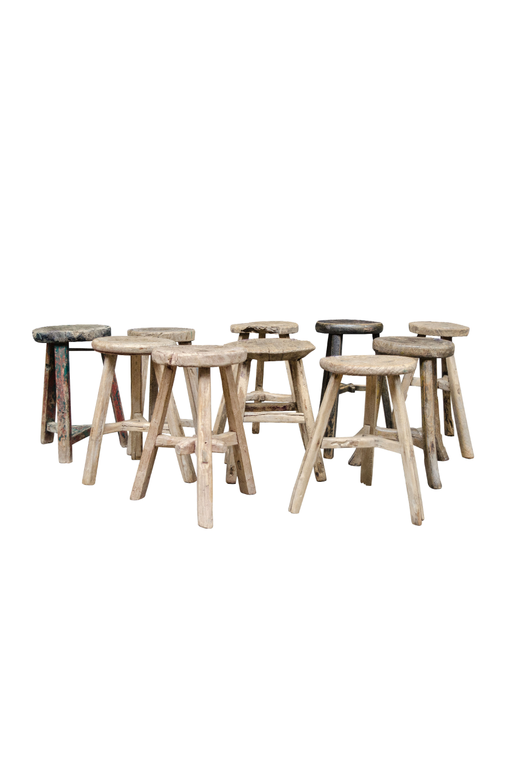 Wooden Round Stool | Versmissen、mySite、neckold