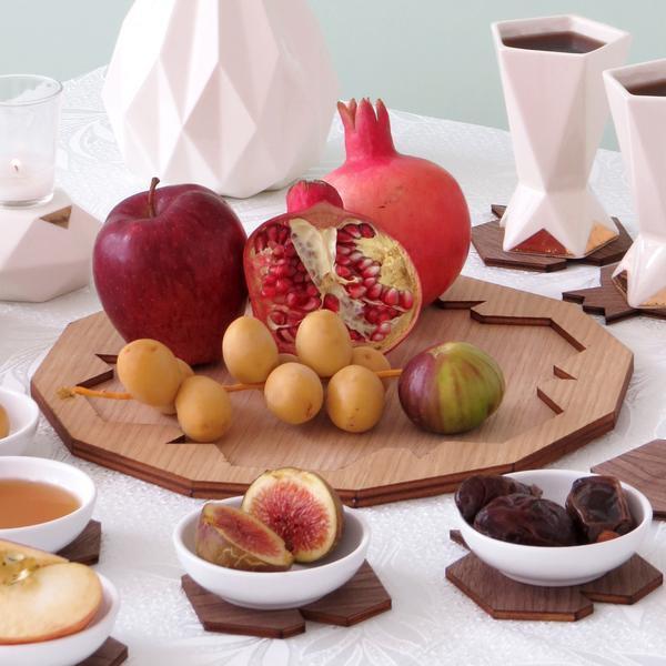 Rosh Hashanah Pomegranate Serving Set、mySite、topwebapps