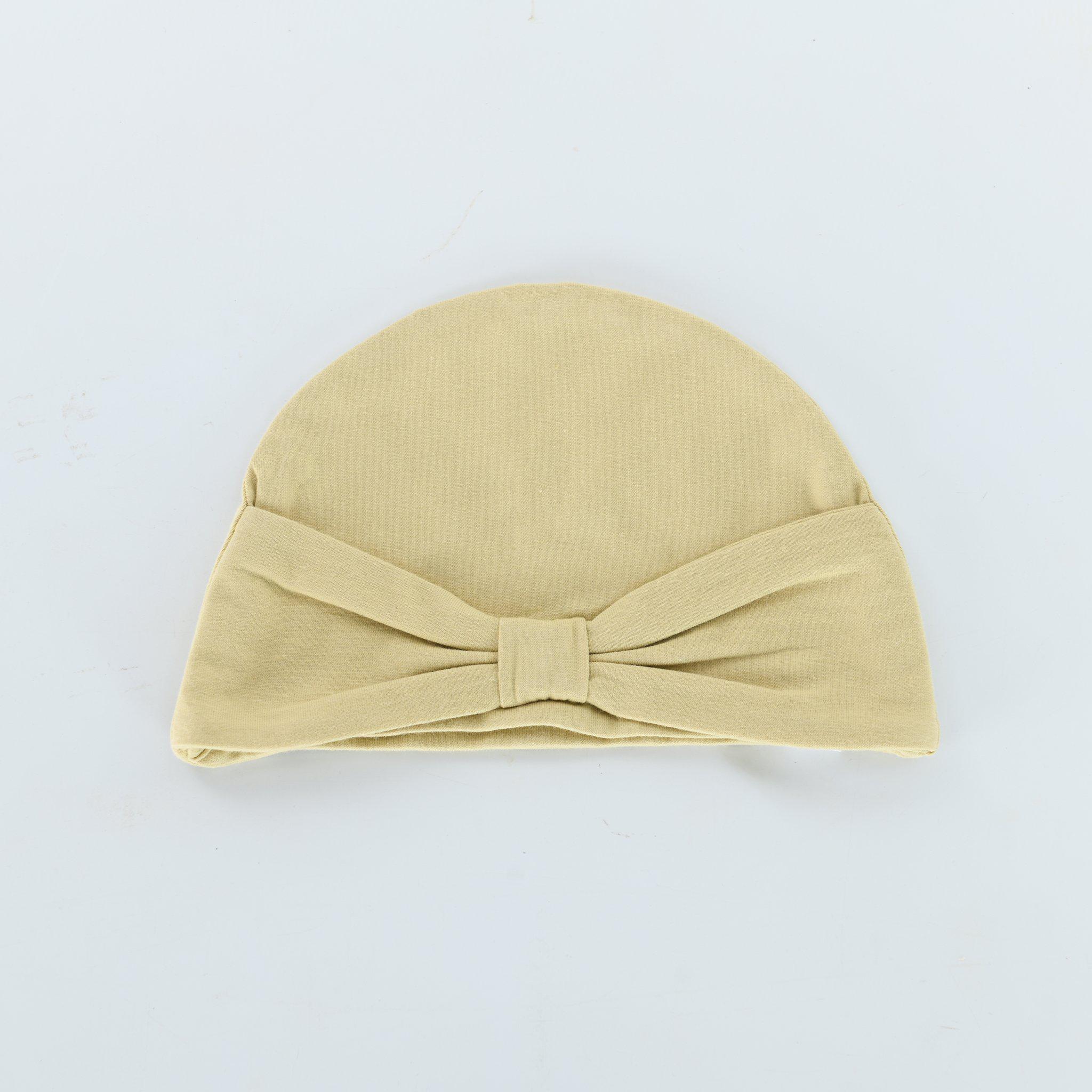 RETIRED - Organic Bow Hat - Green Tea、mySite、g9winljtr