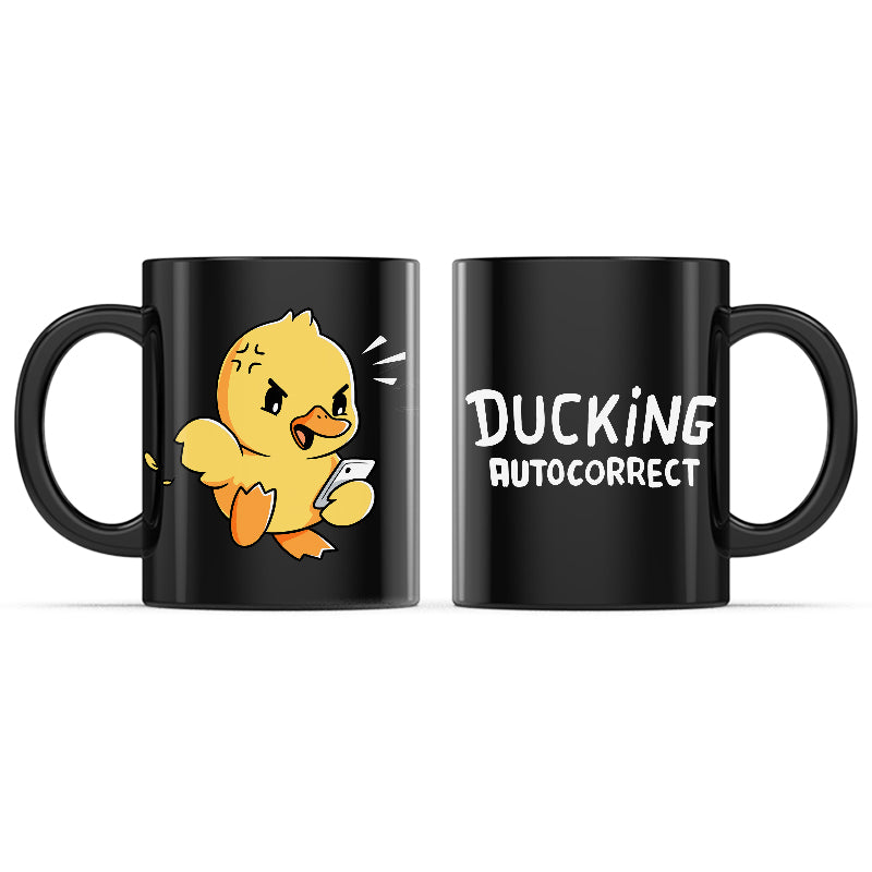 Ducking Autocorrect Mug、mySite、lovesweatpilates