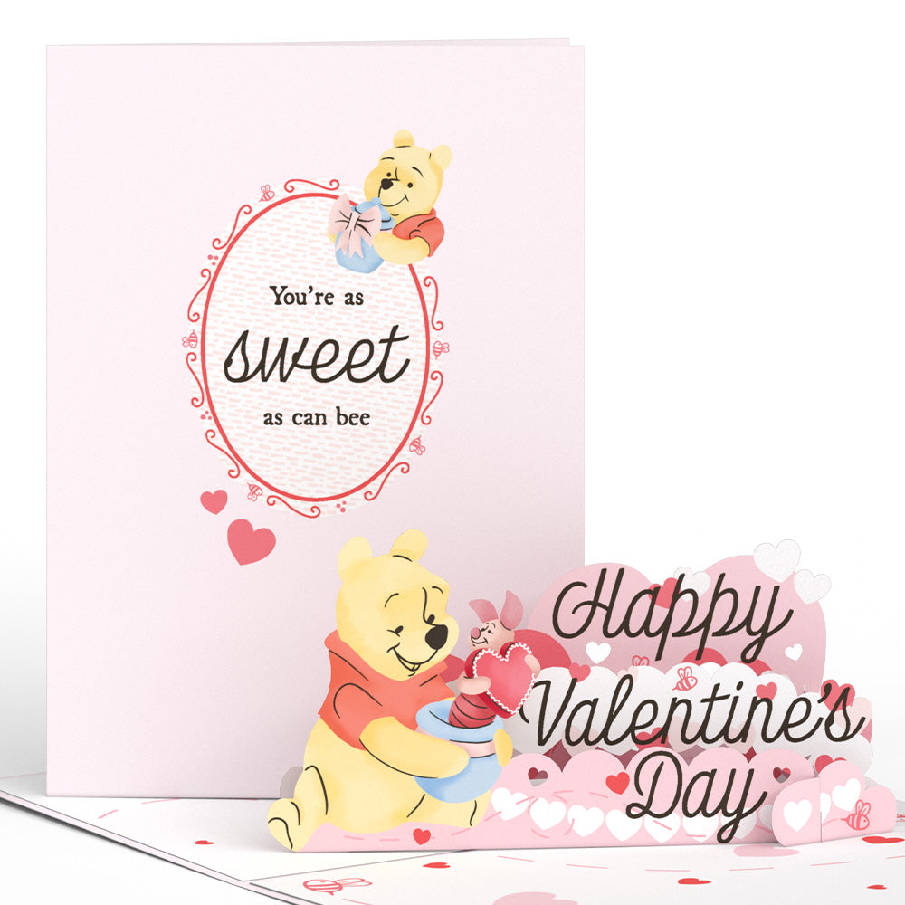 Disney's Winnie The Pooh Sweet as Can Bee Pop-Up Card、mySite、solidvoid