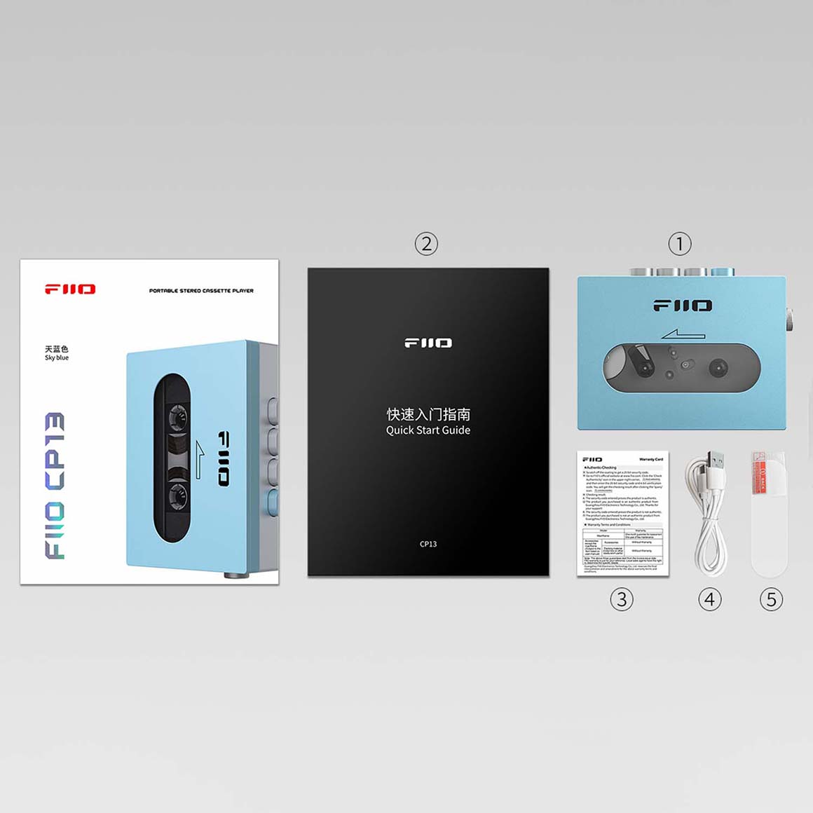  FiiO - CP13 (Unboxed)、mySite、merchandisen