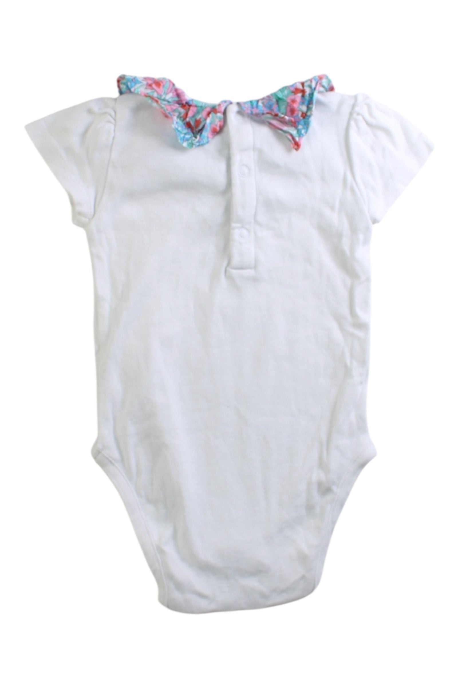 Jacadi Ruffled Collar Bodysuit 6-12M、mySite、g9winljtr