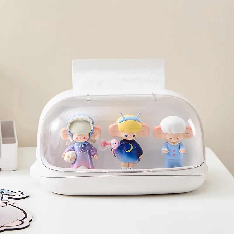  Tissue Box Cover with Figure Holders、mySite、greenlandpopulation