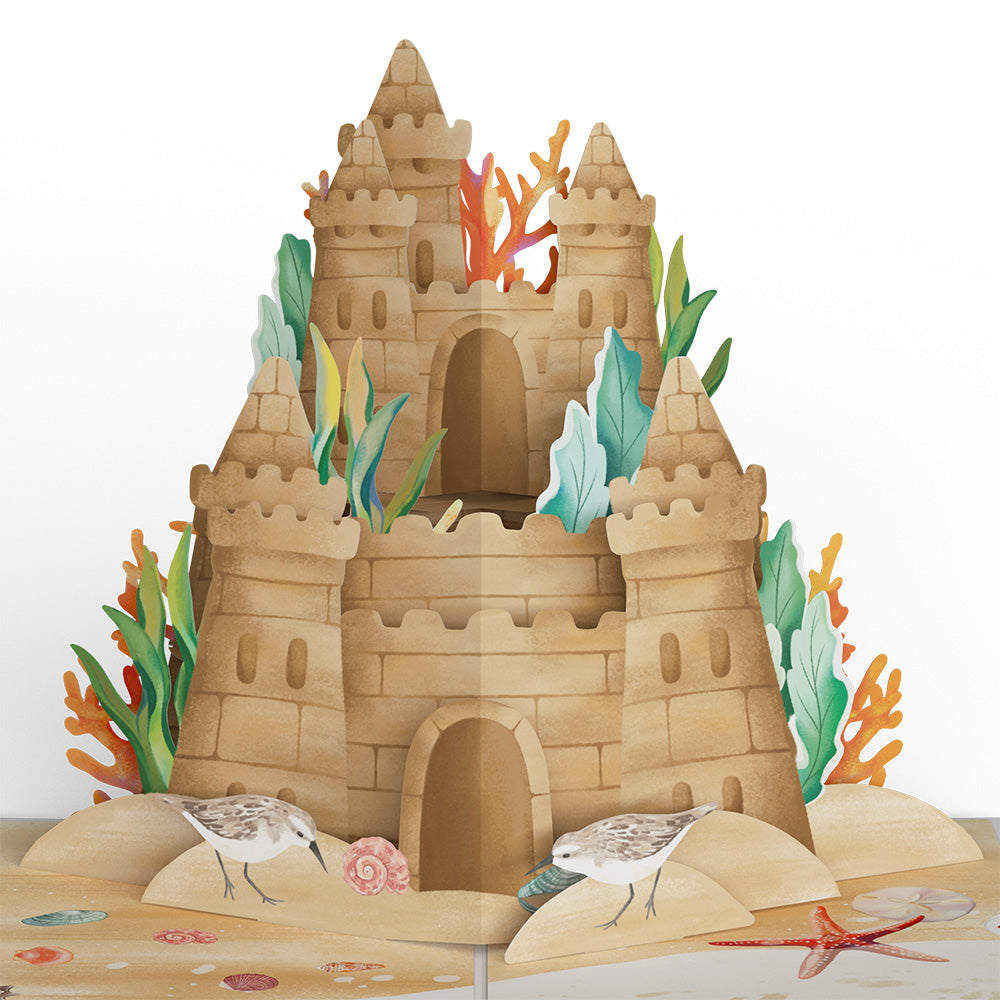 Seaside Sandcastle Mother's Day Pop-Up Card and Sentiment Set、mySite、solidvoid