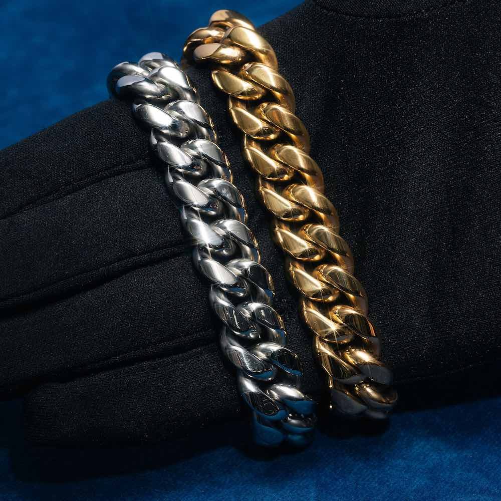 14MM Cuban Link Chain 14K White Gold、mySite、hinf8tx79