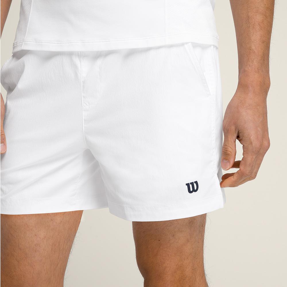 Wilson Men's Volley 6 Short - Bright White