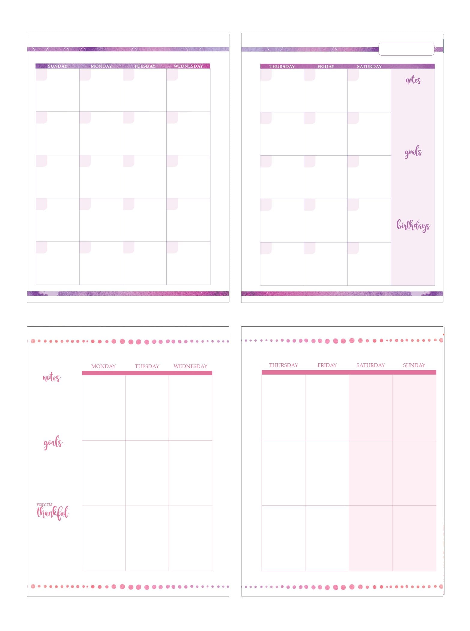  Weekly Planner - Undated Make This Moment Count 12-Month、mySite、ghnorth