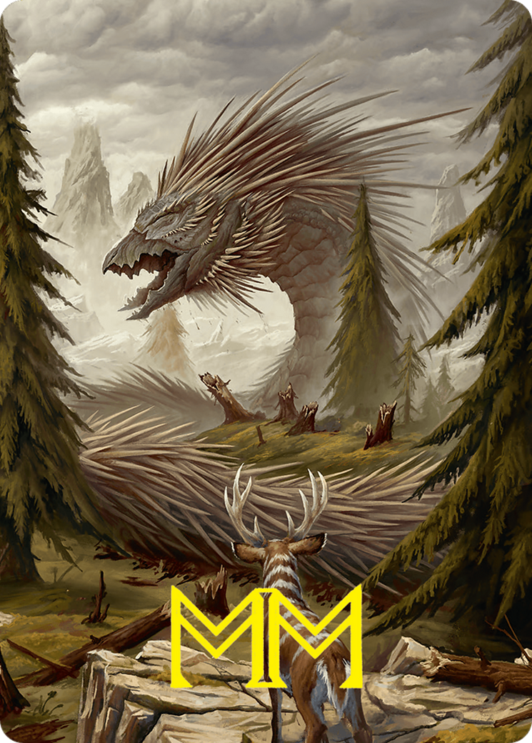 Quilled Greatwurm Art Card (44/54) (Gold-Stamped Signature) Foundations Art Series、mySite、waistdrama