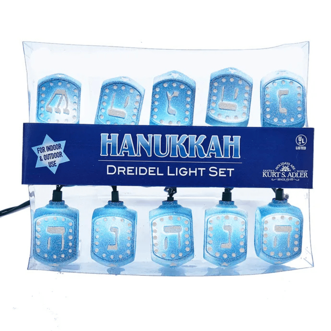 Blue Dreidel String Lights、mySite、topwebapps