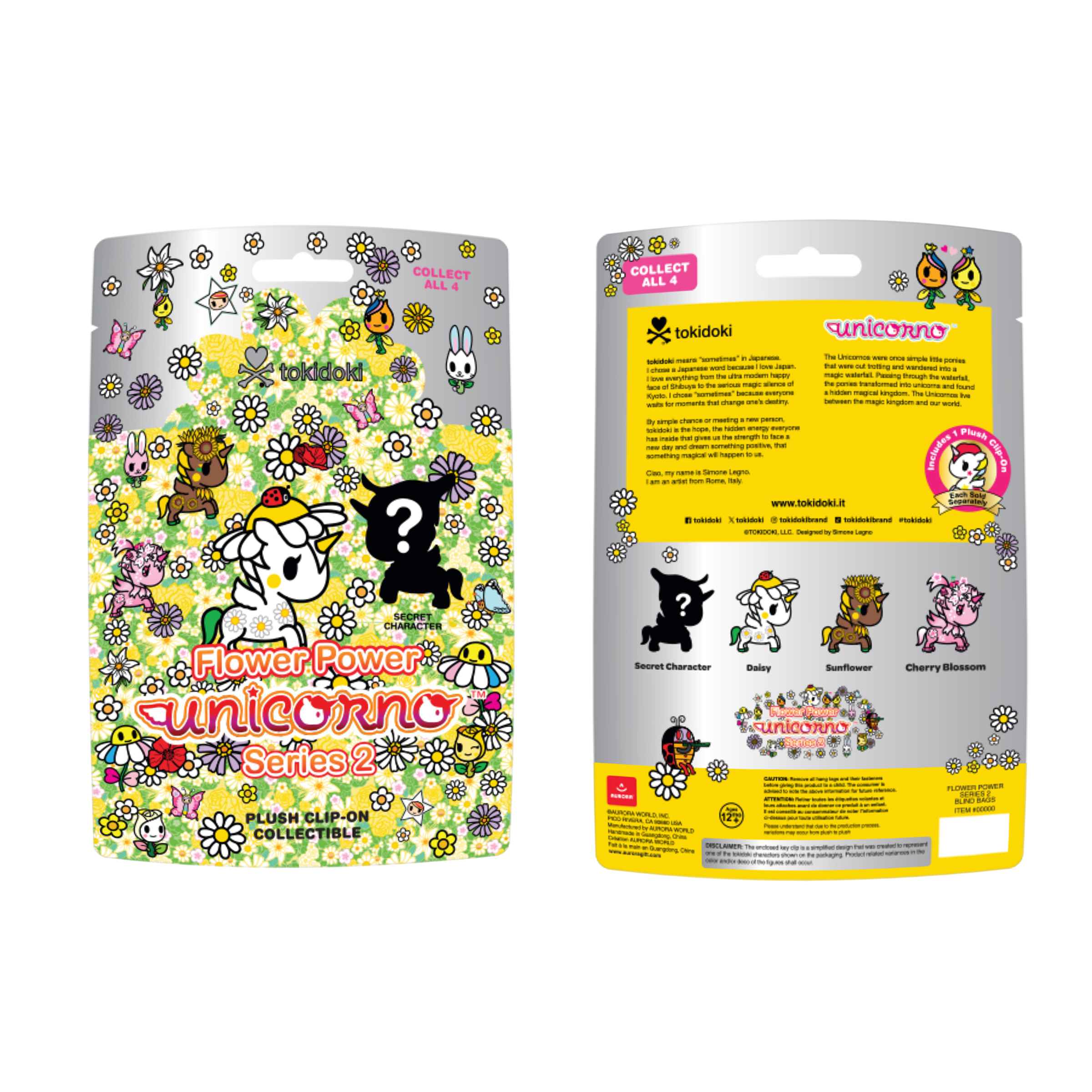 Aurora® - ©tokidoki - 4.5 Flower Power Blind Bag - Series 2、mySite、g9winljtr