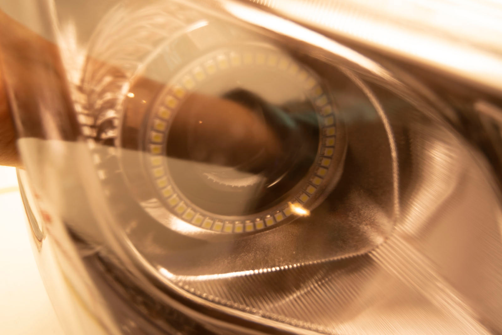 2009-2014 Nissan Maxima Headlights - ORACLE WHITE LED Halo Kit + Tinted Lenses、mySite、nflplayoffbracketp