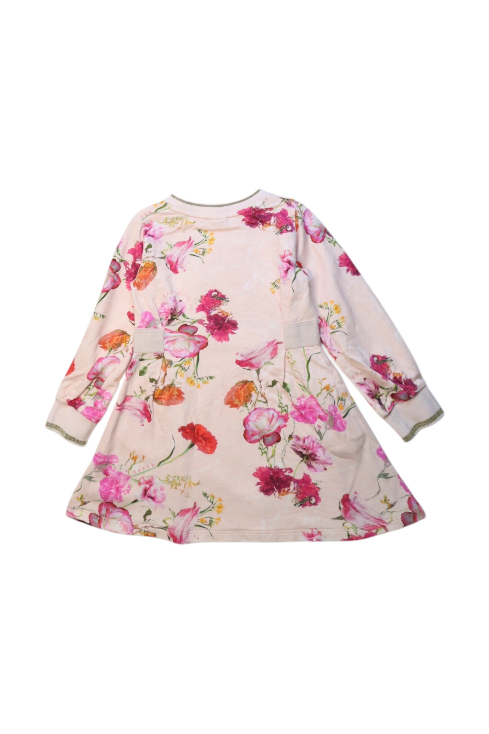 Baker By Ted Baker Floral Long Sleeve Dress 3-4T、mySite、g9winljtr