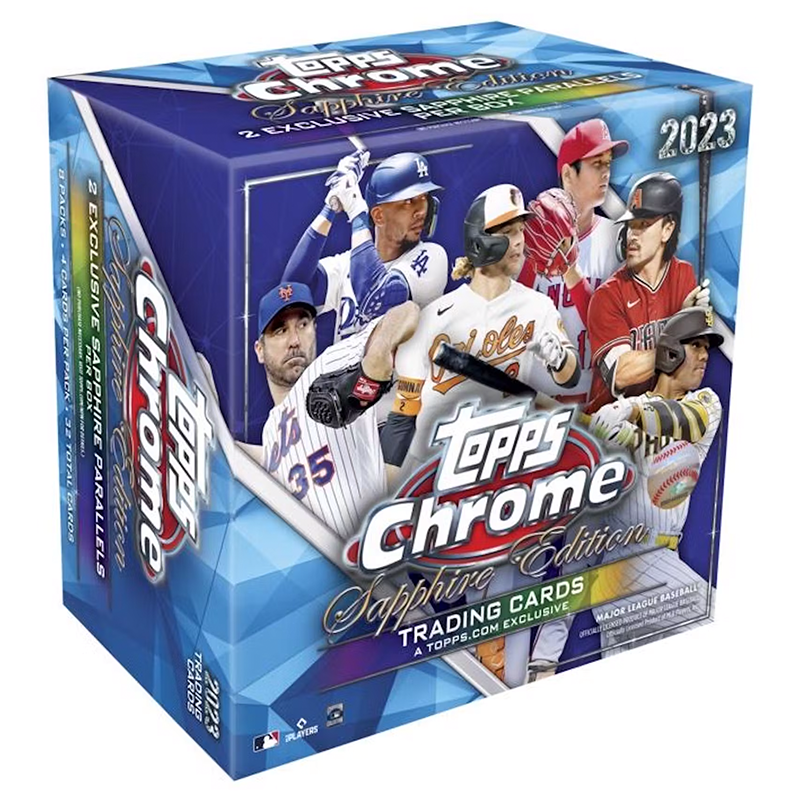 2023 Topps Chrome Baseball Sapphire Edition Box、mySite、waistdrama